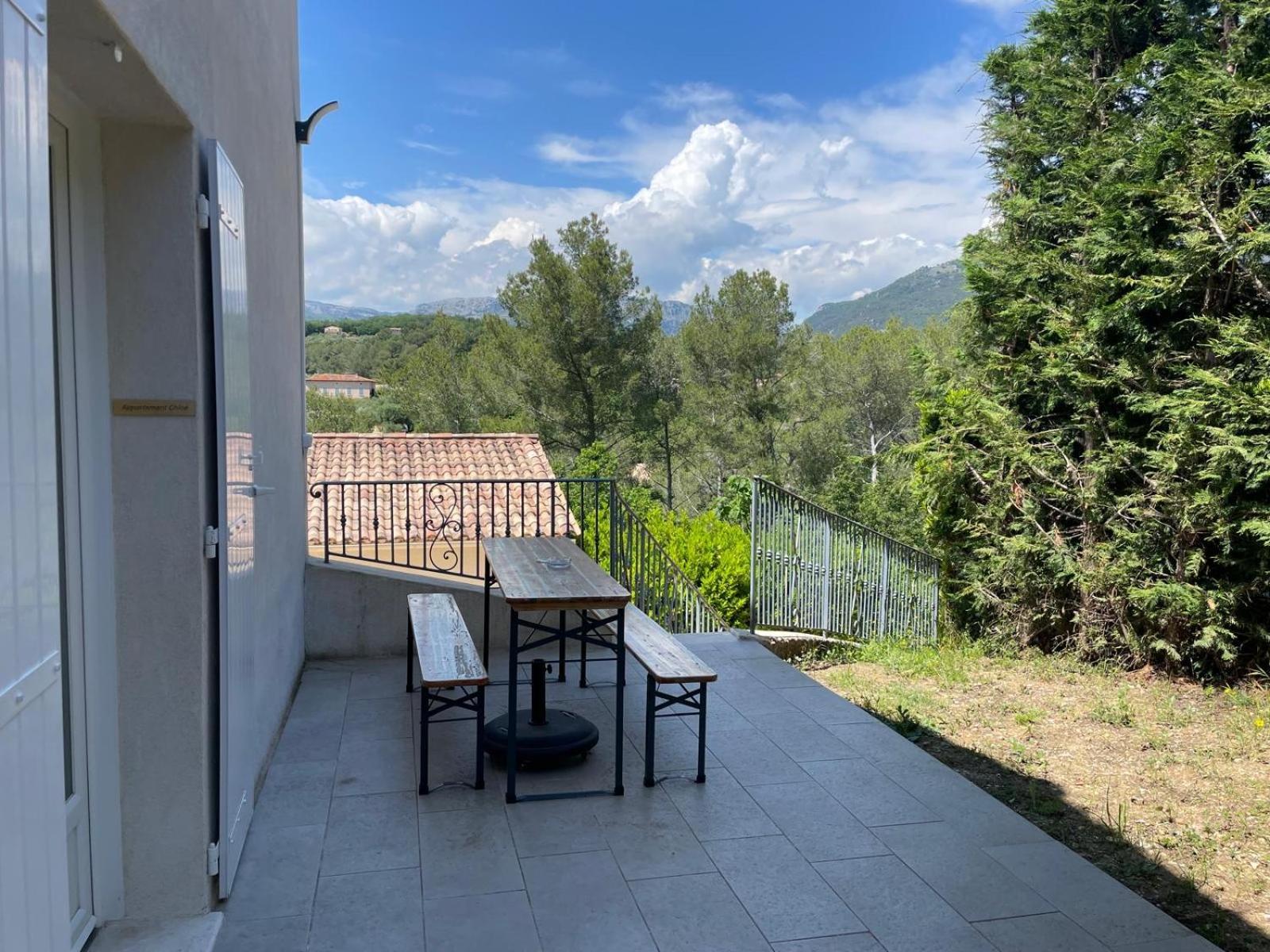 Appartement Villa D'Aurore Le Rouret Екстер'єр фото
